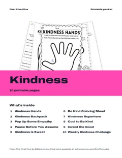 Kindness packet cover