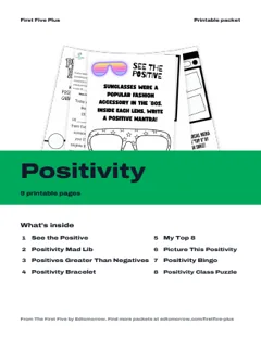 Positivity packet cover